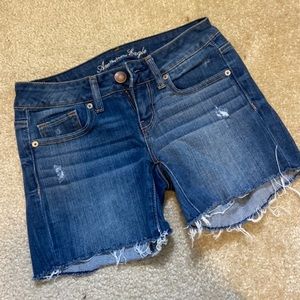 american eagle jean shorts